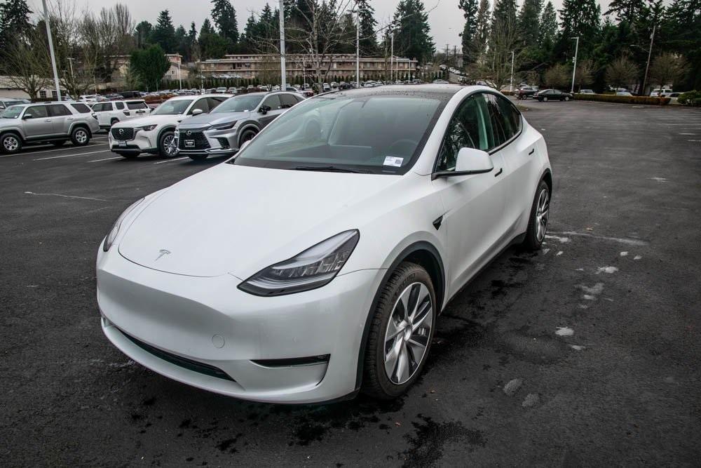 used 2021 Tesla Model Y car, priced at $28,491