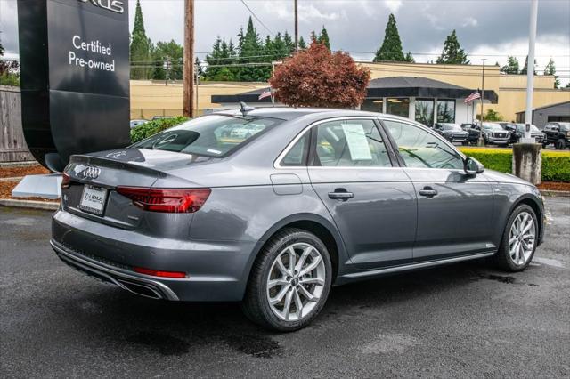 used 2019 Audi A4 car, priced at $24,998
