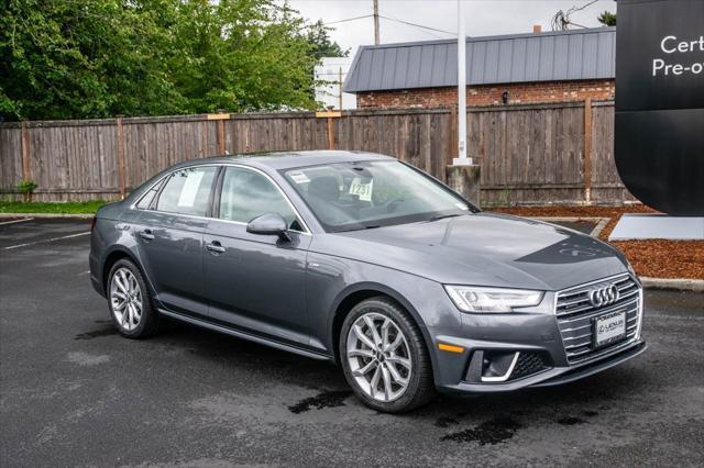 used 2019 Audi A4 car, priced at $24,998