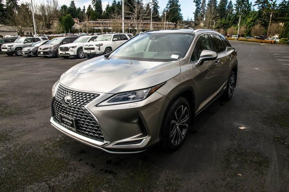 used 2021 Lexus RX 450h car, priced at $45,998