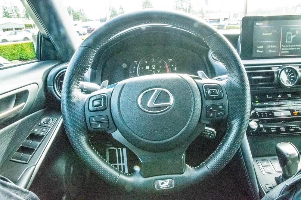 used 2023 Lexus IS 350 car, priced at $43,657