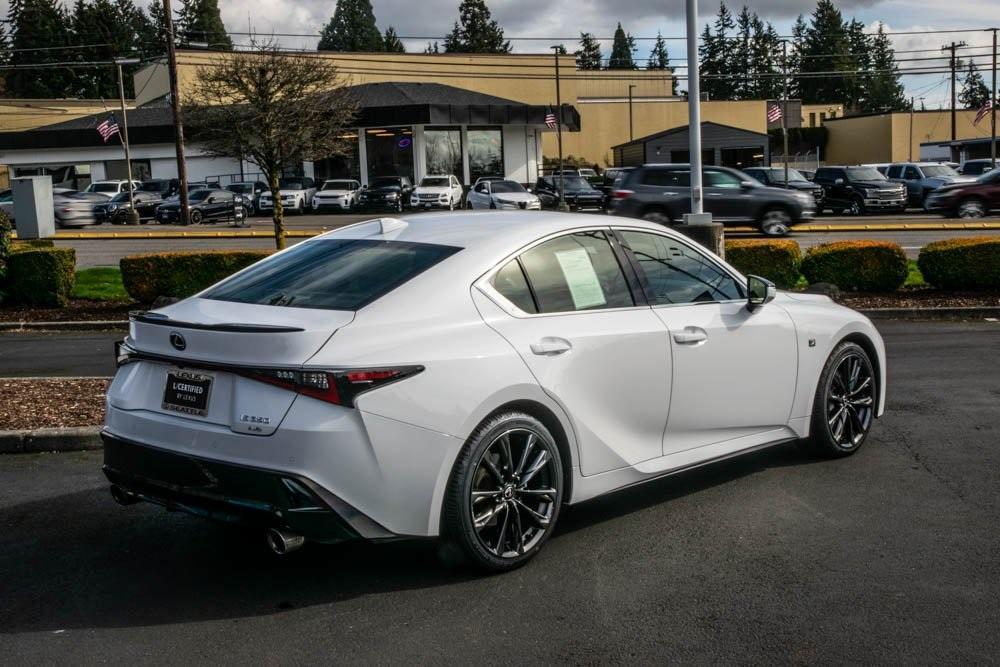 used 2023 Lexus IS 350 car, priced at $43,657