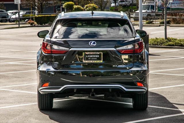 used 2021 Lexus RX 450h car, priced at $43,635