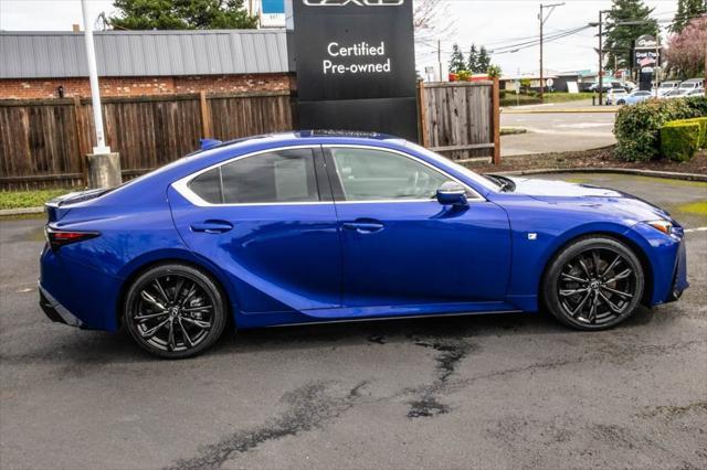 used 2021 Lexus IS 350 car, priced at $45,242