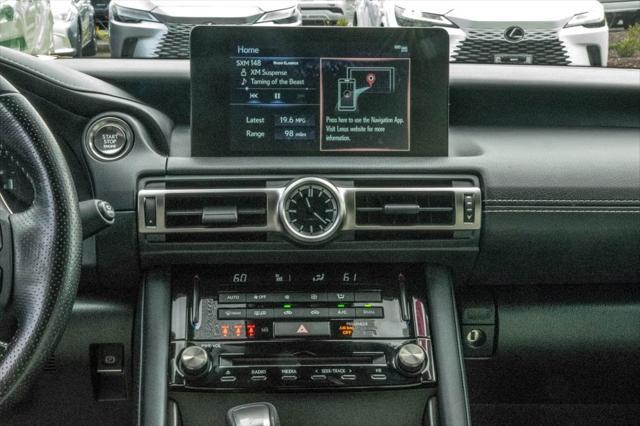 used 2021 Lexus IS 350 car, priced at $45,242