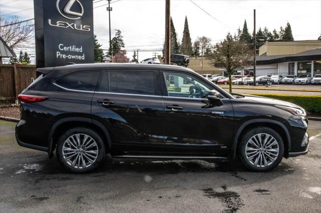 used 2021 Toyota Highlander Hybrid car, priced at $46,773