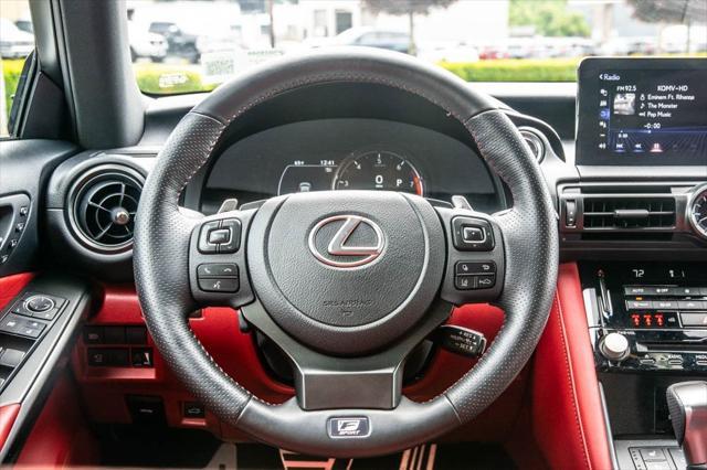 used 2023 Lexus IS 350 car, priced at $53,243