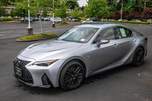 used 2023 Lexus IS 350 car, priced at $53,243