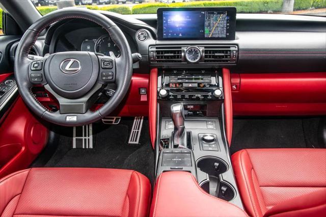 used 2023 Lexus IS 350 car, priced at $53,243