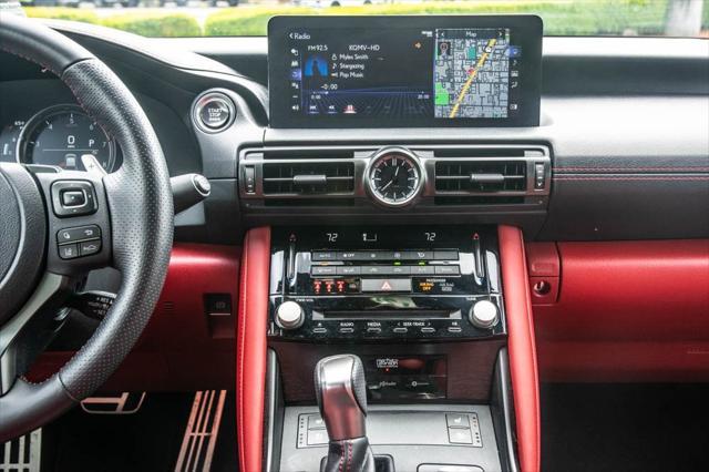 used 2023 Lexus IS 350 car, priced at $53,243