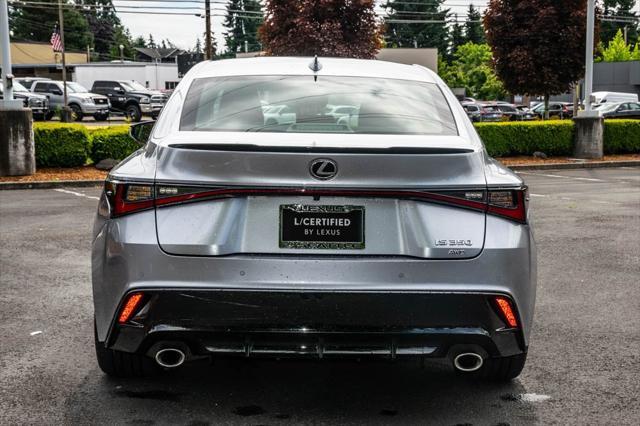 used 2023 Lexus IS 350 car, priced at $53,243