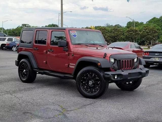 used 2013 Jeep Wrangler Unlimited car, priced at $11,995