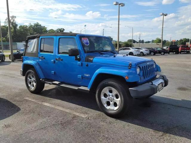 used 2015 Jeep Wrangler Unlimited car, priced at $17,995