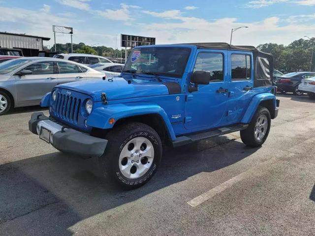 used 2015 Jeep Wrangler Unlimited car, priced at $17,995