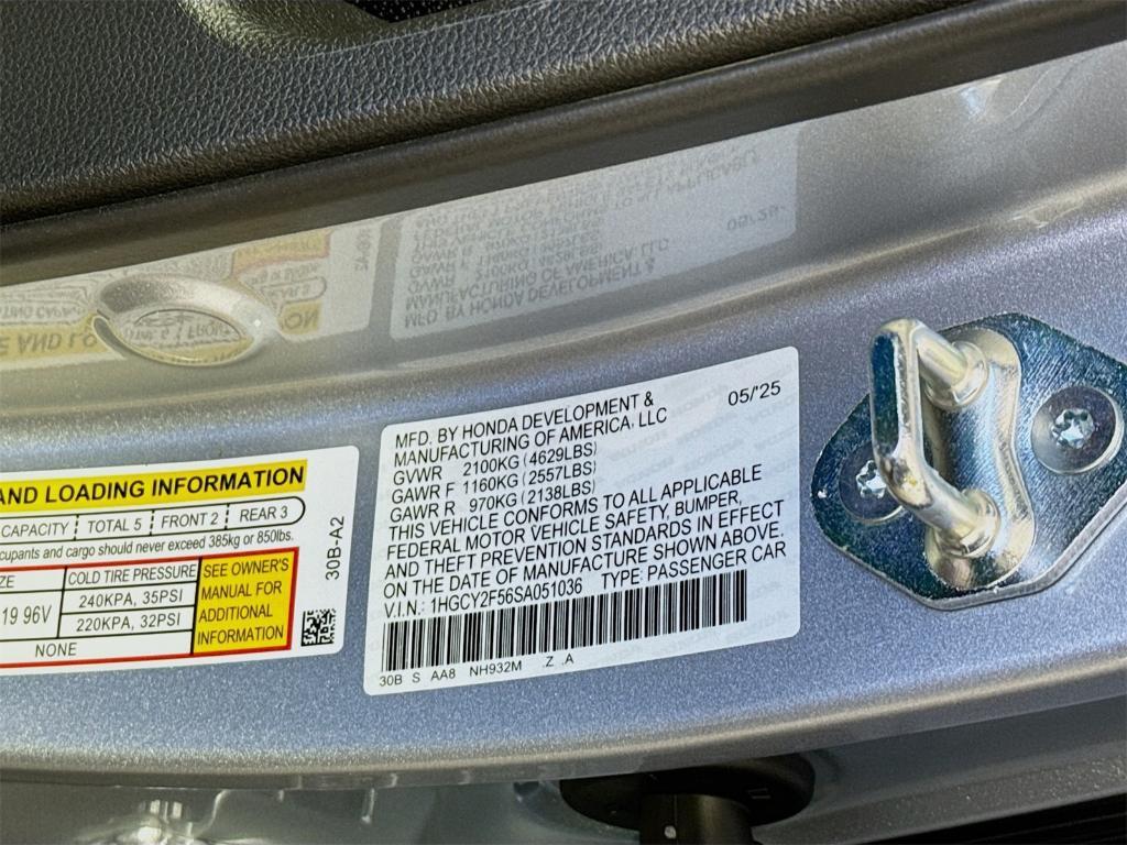 new 2025 Honda Accord Hybrid car, priced at $34,805