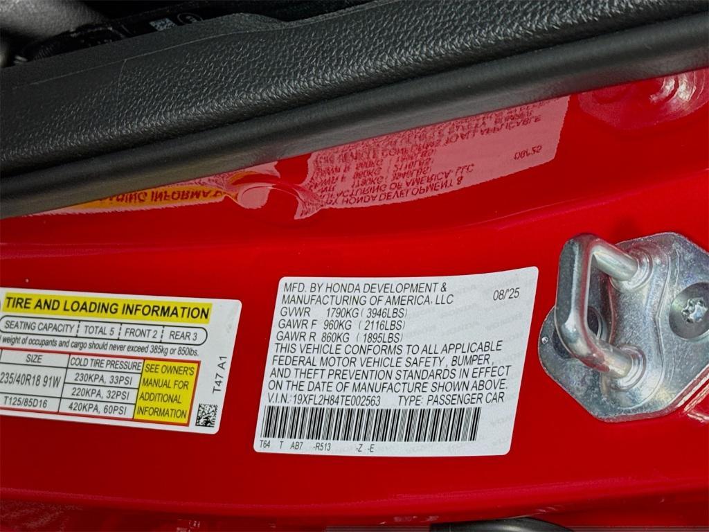 new 2026 Honda Civic car, priced at $28,990