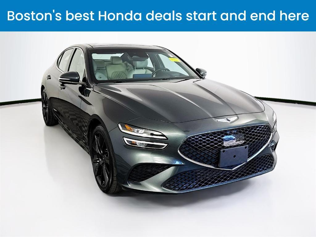 used 2022 Genesis G70 car, priced at $26,998