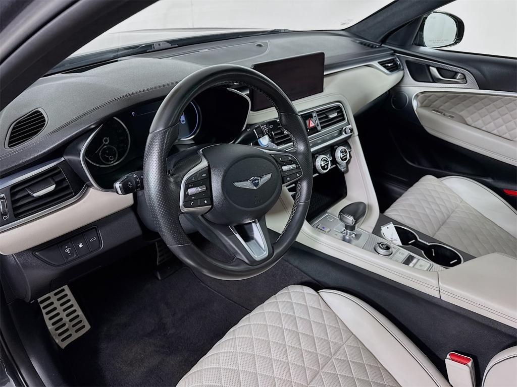 used 2022 Genesis G70 car, priced at $26,998