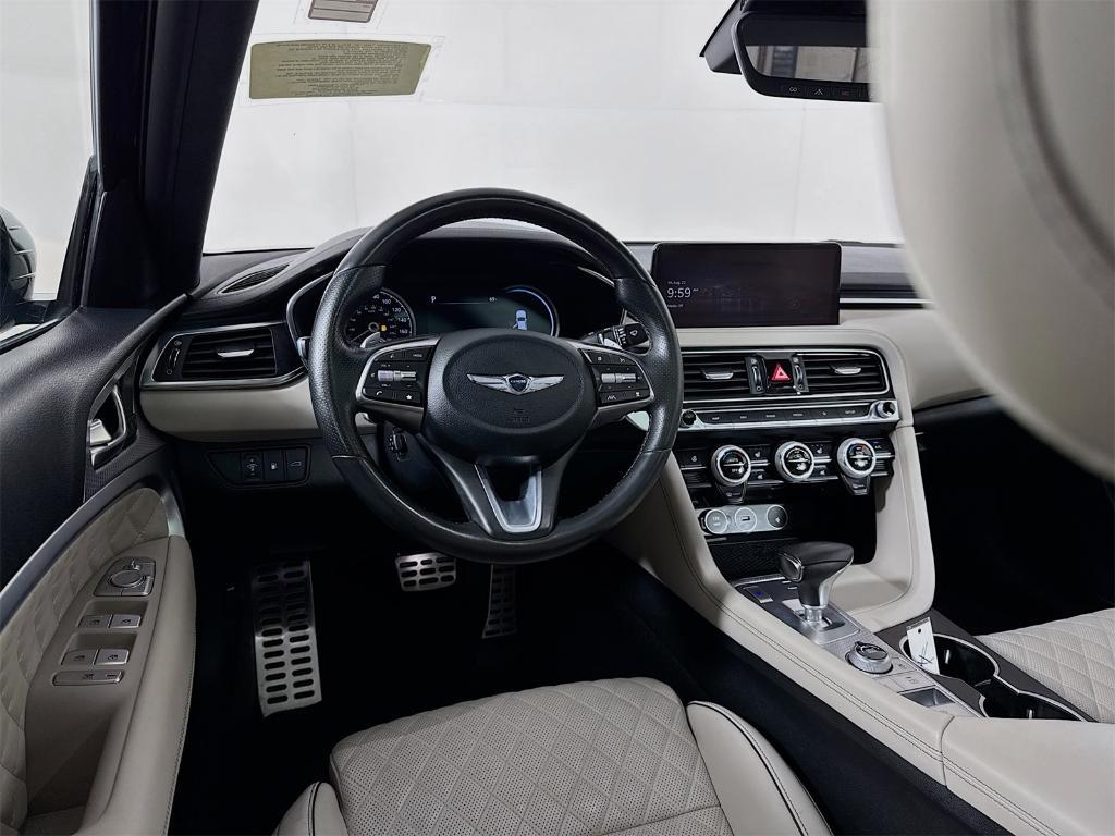 used 2022 Genesis G70 car, priced at $26,998