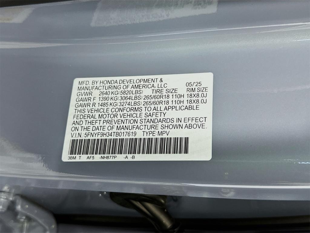 new 2026 Honda Passport car, priced at $47,355
