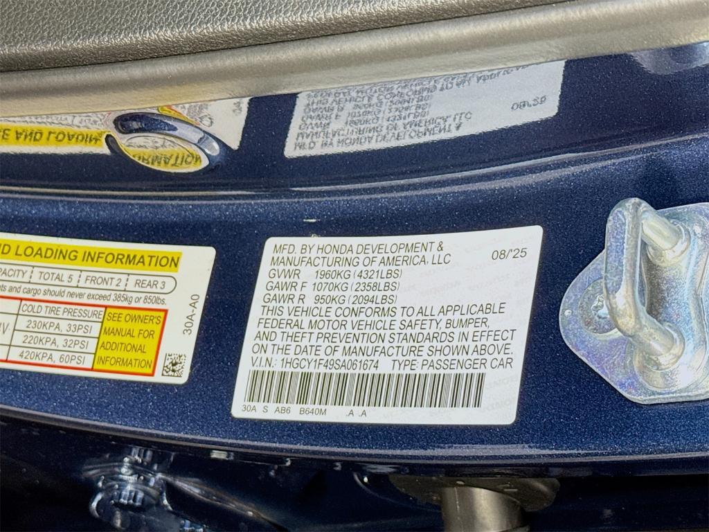 new 2025 Honda Accord Hybrid car, priced at $40,450