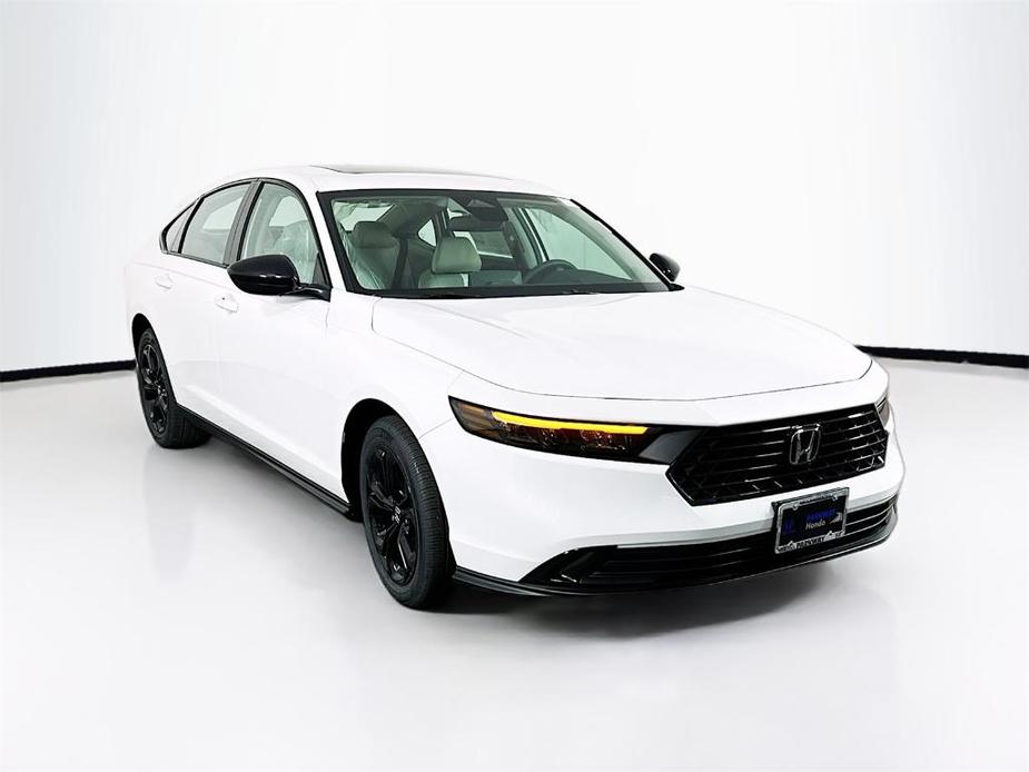 new 2025 Honda Accord car, priced at $32,110