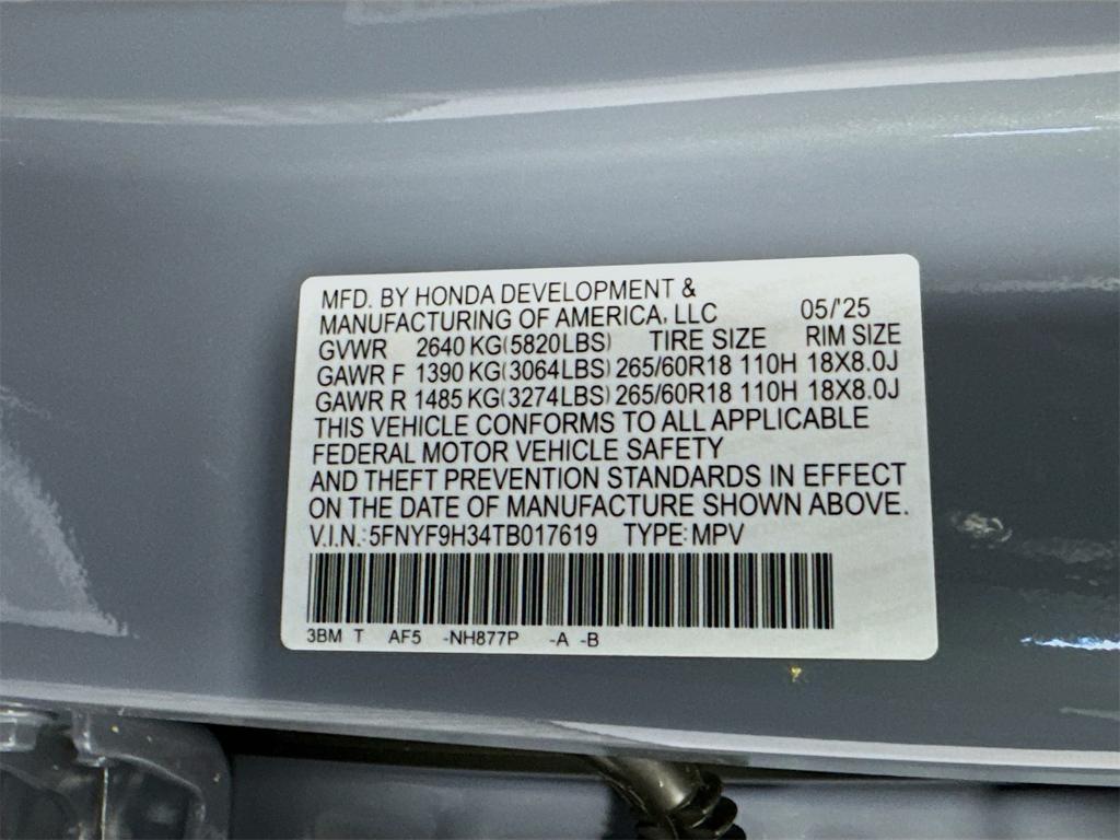 new 2026 Honda Passport car, priced at $47,355