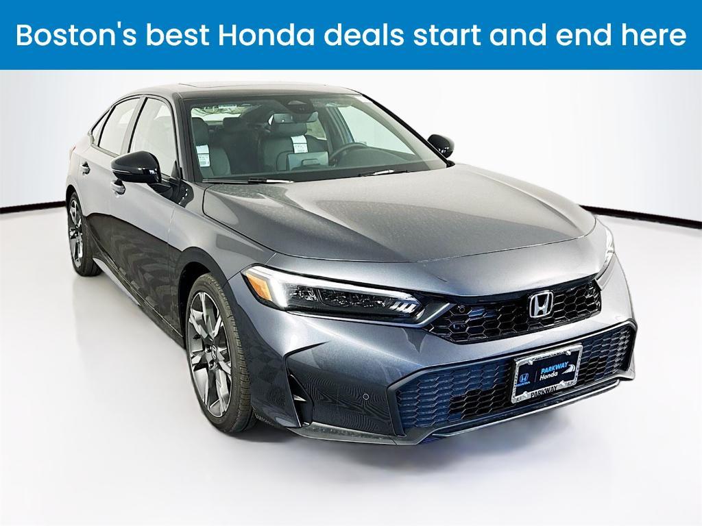new 2025 Honda Civic Hybrid car, priced at $33,100