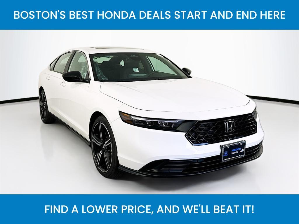new 2025 Honda Accord Hybrid car, priced at $35,260