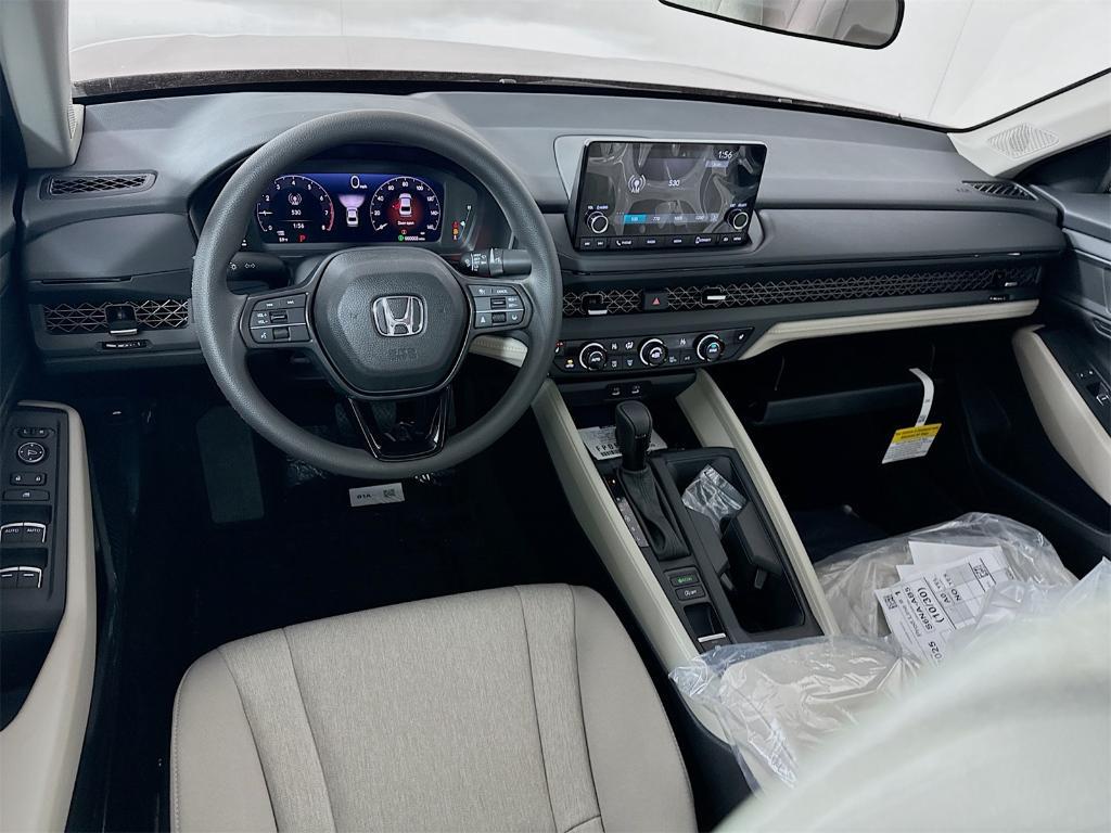 new 2025 Honda Accord car, priced at $32,110