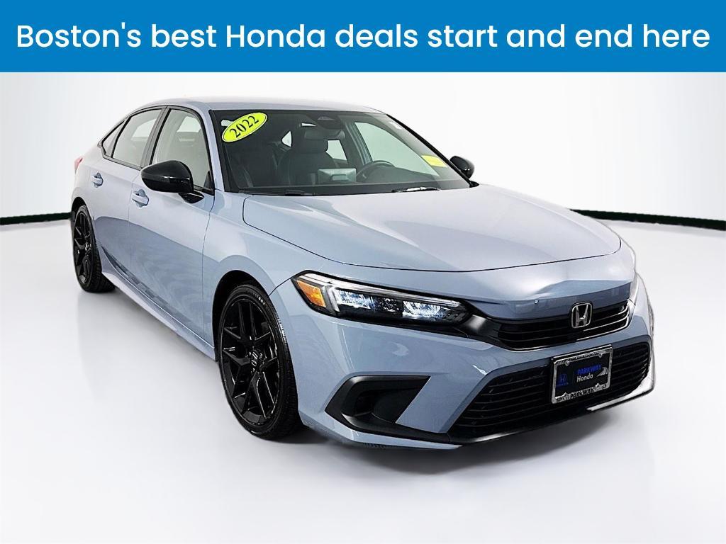 used 2022 Honda Civic car, priced at $23,290