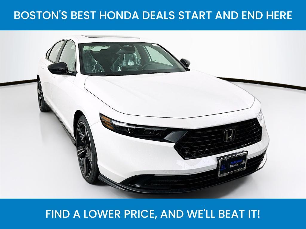 new 2025 Honda Accord Hybrid car, priced at $35,260