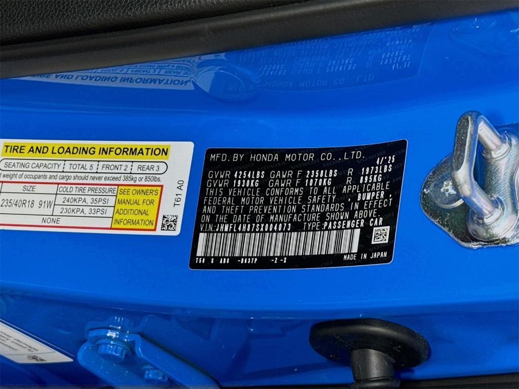 new 2025 Honda Civic Hybrid car, priced at $31,755