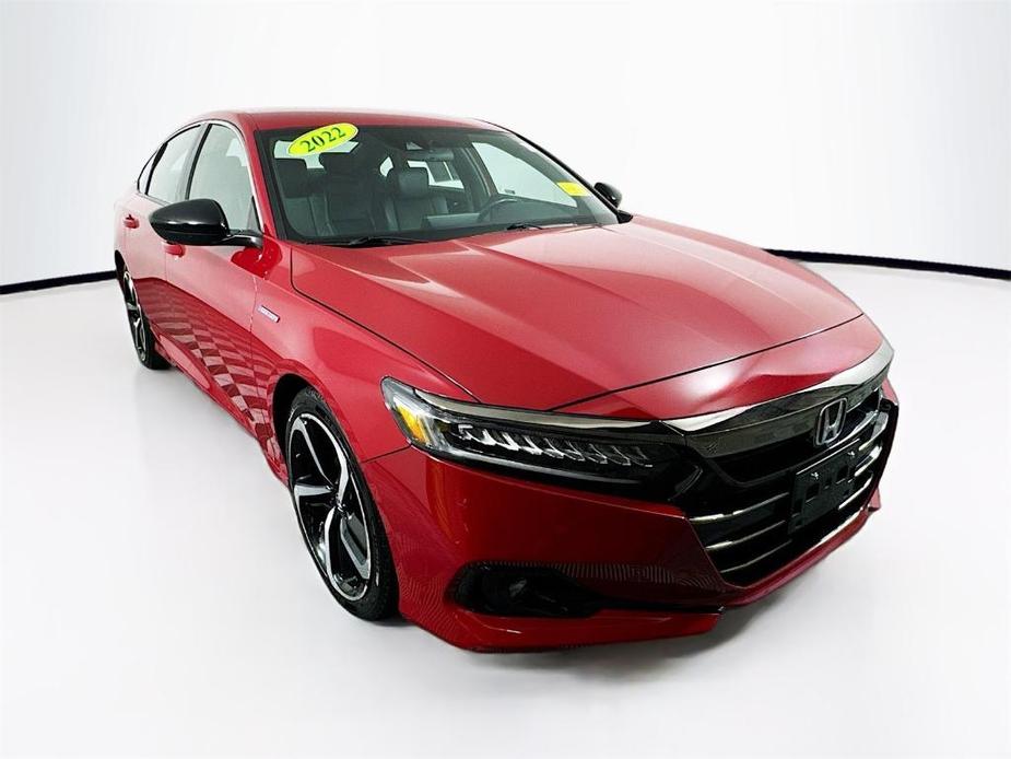 used 2022 Honda Accord Hybrid car, priced at $25,349