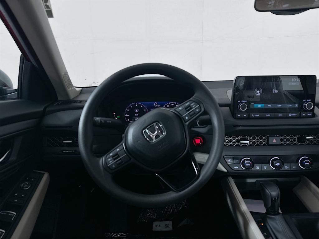 new 2025 Honda Accord car, priced at $32,110