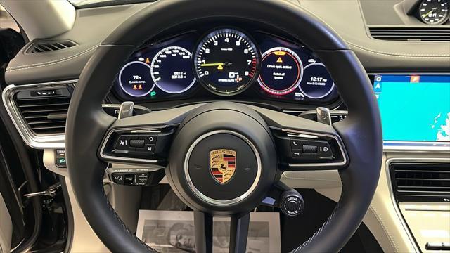 used 2021 Porsche Panamera e-Hybrid car, priced at $85,291
