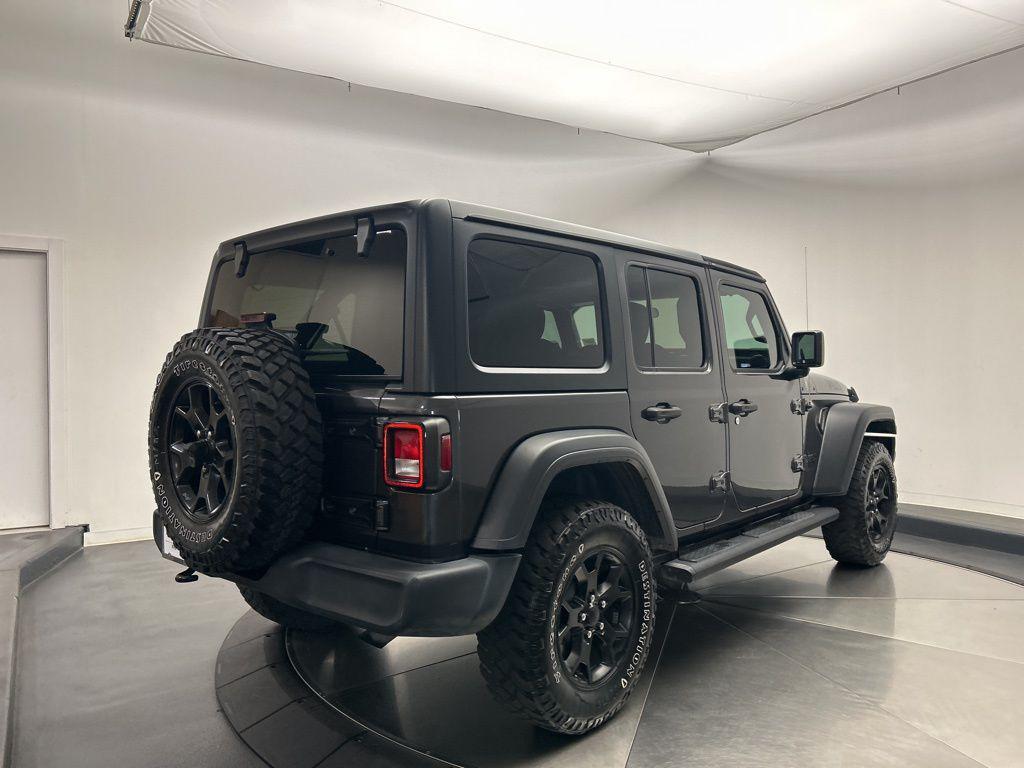 used 2020 Jeep Wrangler Unlimited car, priced at $28,603