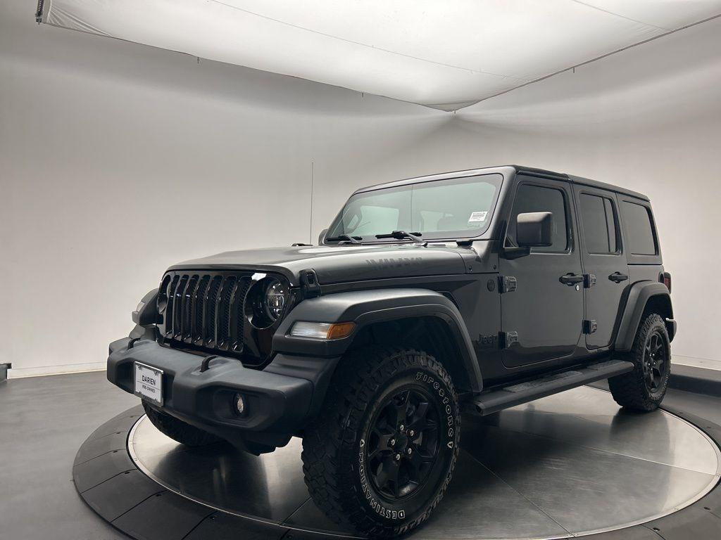 used 2020 Jeep Wrangler Unlimited car, priced at $28,603
