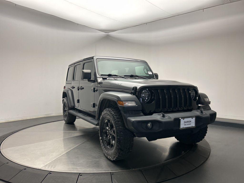 used 2020 Jeep Wrangler Unlimited car, priced at $28,603