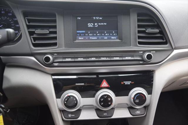 used 2019 Hyundai Elantra car, priced at $8,889