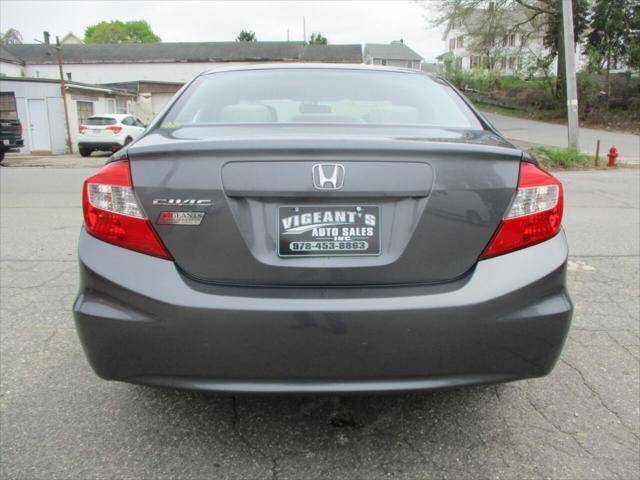 used 2012 Honda Civic car, priced at $7,995