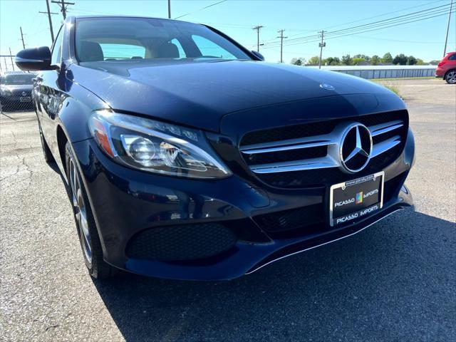 used 2015 Mercedes-Benz C-Class car, priced at $10,000