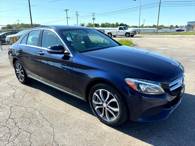 used 2015 Mercedes-Benz C-Class car, priced at $10,000