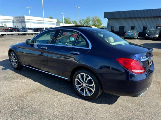 used 2015 Mercedes-Benz C-Class car, priced at $10,000