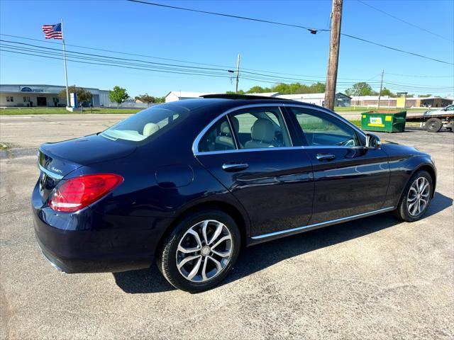 used 2015 Mercedes-Benz C-Class car, priced at $10,000