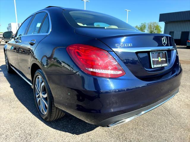used 2015 Mercedes-Benz C-Class car, priced at $10,000