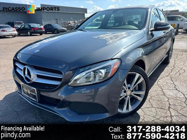 used 2015 Mercedes-Benz C-Class car, priced at $14,100