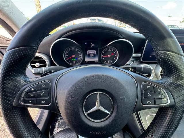 used 2015 Mercedes-Benz C-Class car, priced at $14,100