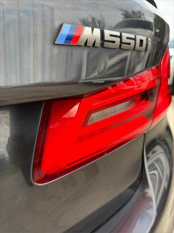 used 2018 BMW M550 car, priced at $21,900