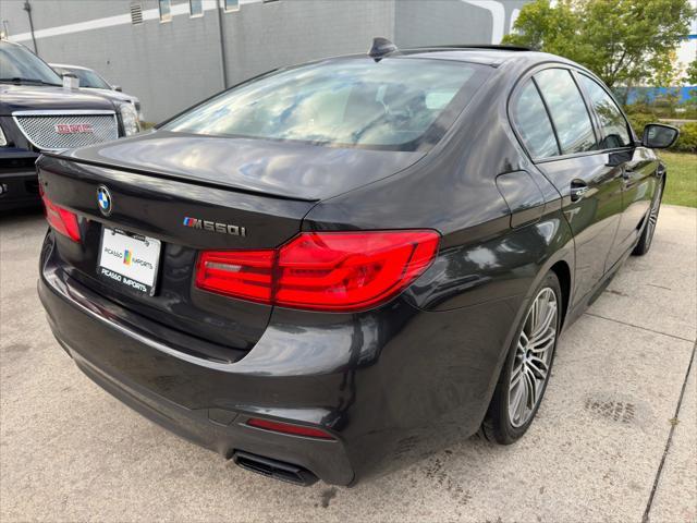 used 2018 BMW M550 car, priced at $21,900